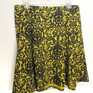 Anthropologie Maeve Eliza Knit Tapestry Skirt